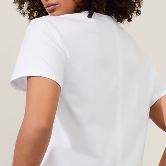 Athleta Essential White Tee - Picture 3 of 7